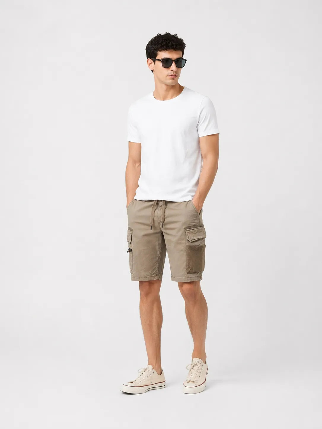 Explorer cargo short regular fit Camel Active