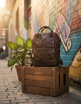 Sac a dos cuir Daytona73