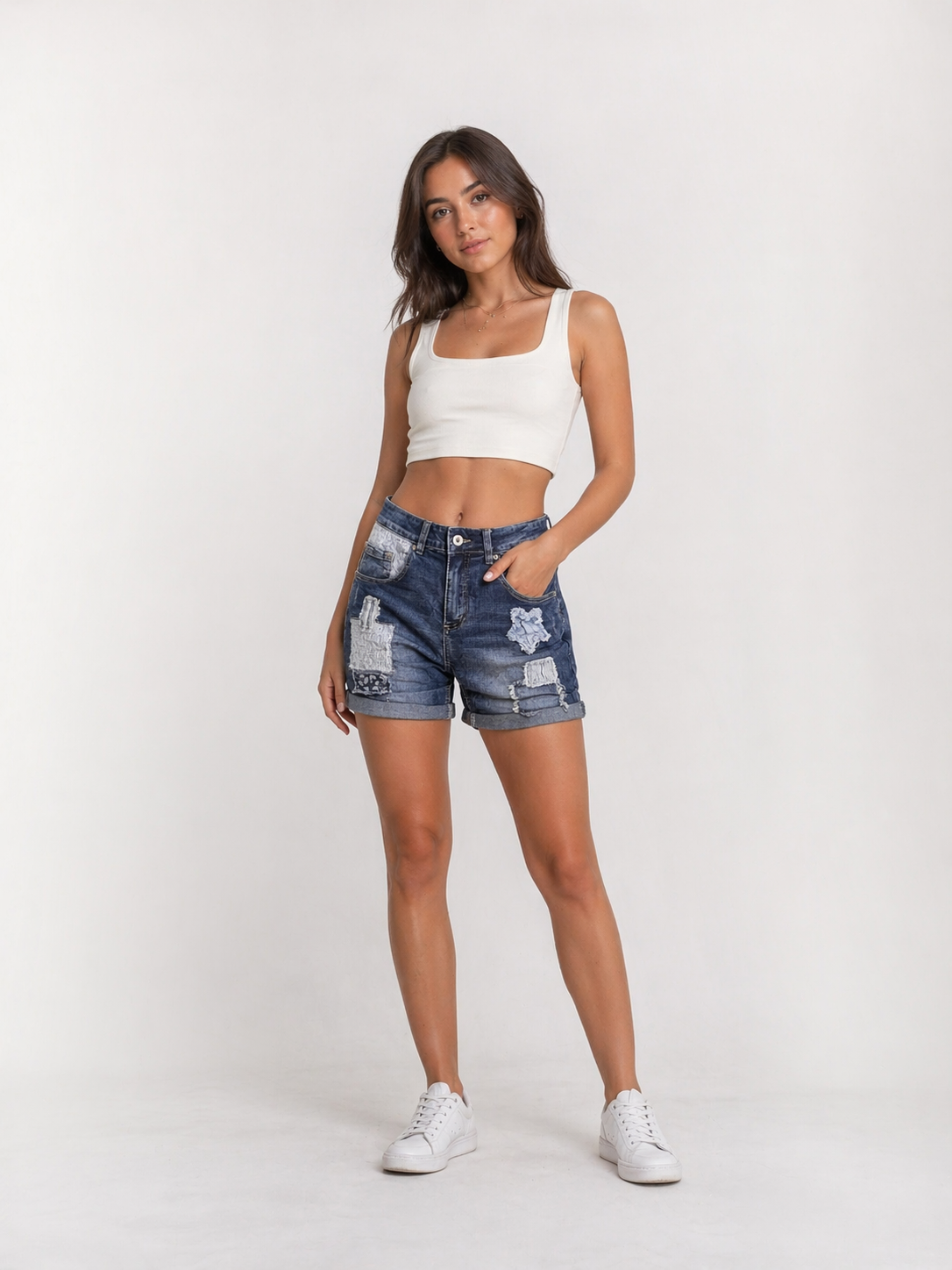 Short en jean PLACE DU JOUR