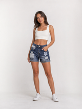 Short en jean PLACE DU JOUR