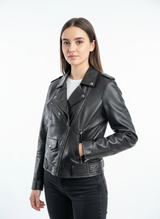 Veste en cuir Adventure Land