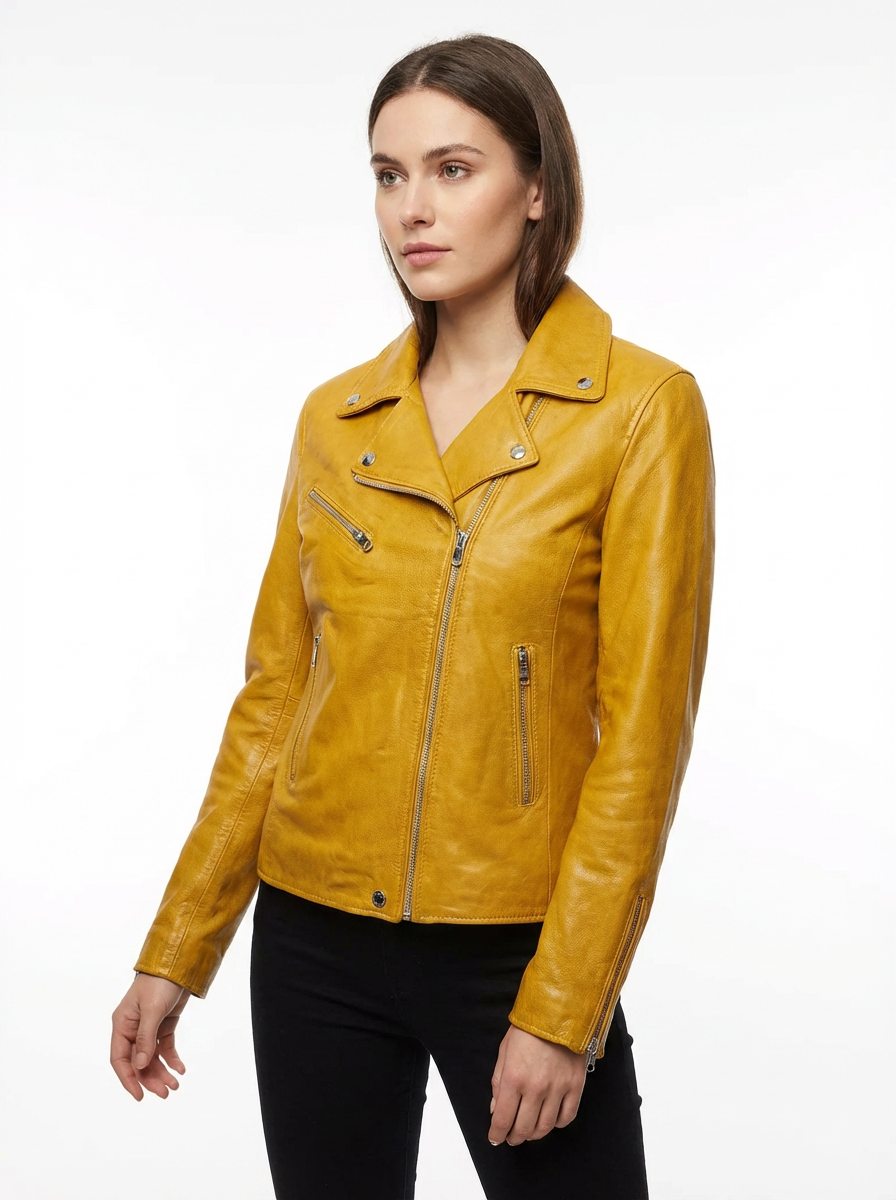 Veste en cuir Adventure Land