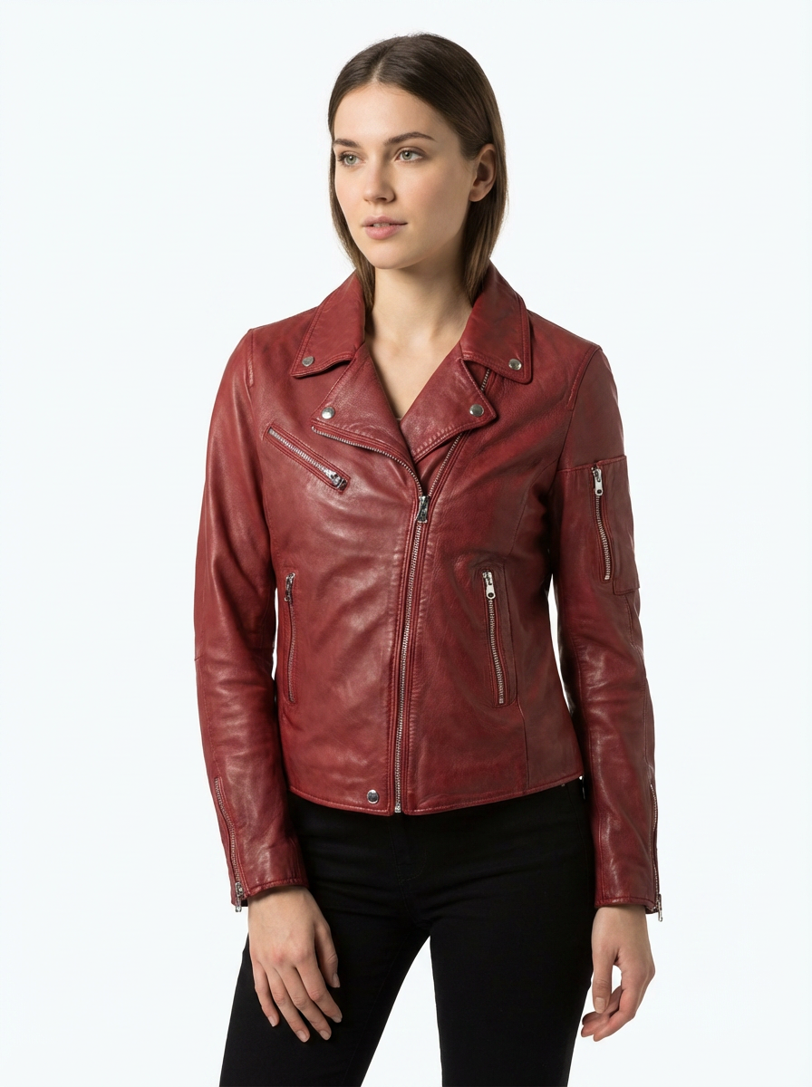 Veste en cuir Adventure Land
