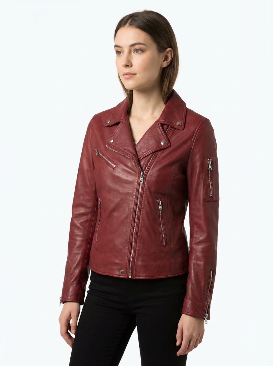 Veste en cuir Adventure Land