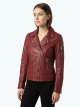 Veste en cuir Adventure Land