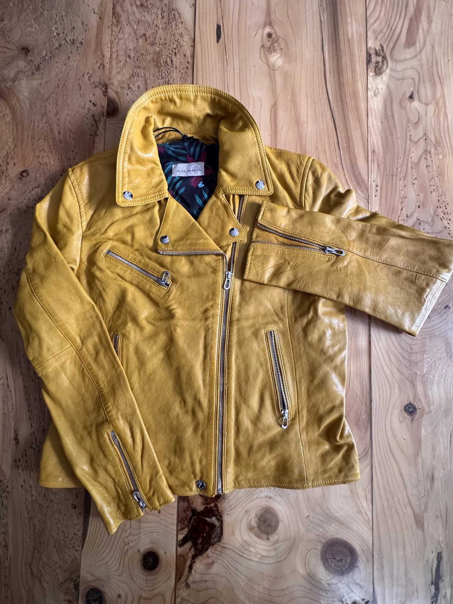 Veste en cuir Adventure Land