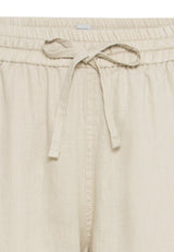 Pantalon Loose Fit / Lin / Beige & Bleu marine Camel Active