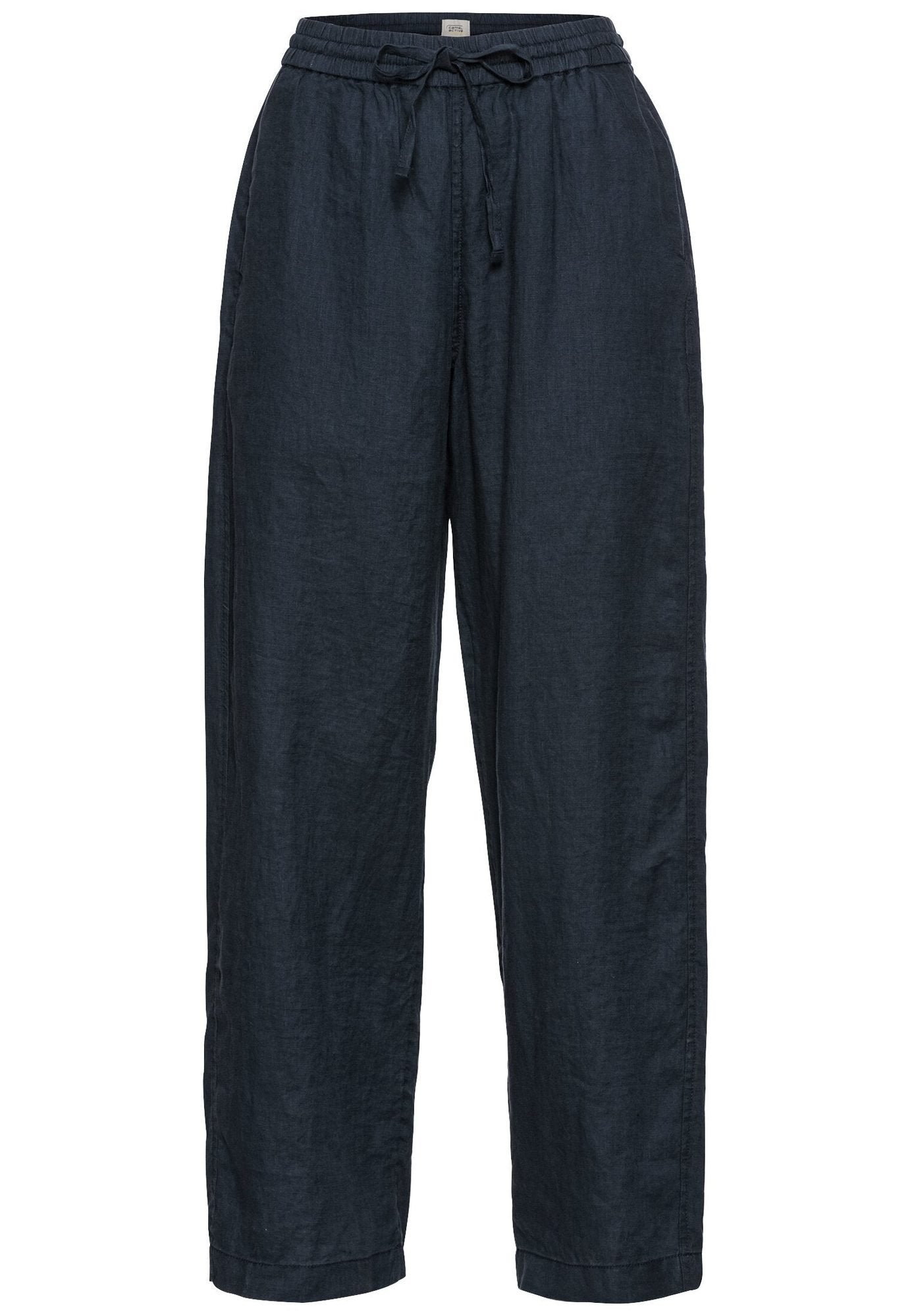 Pantalon Loose Fit / Lin / Beige & Bleu marine Camel Active