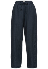 Pantalon Loose Fit / Lin / Beige & Bleu marine Camel Active