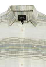 Striped shirt made of pure cotton Camel Active