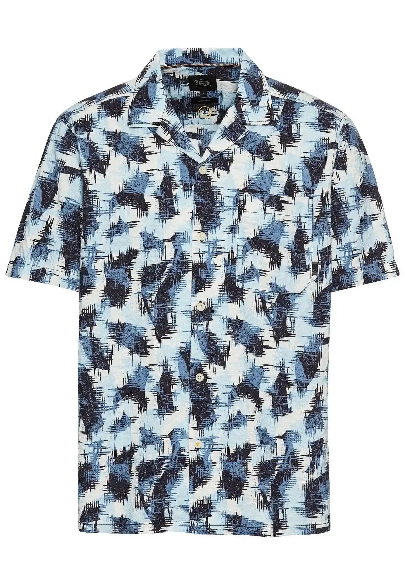 Chemise Navy Camel Active