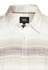 Striped shirt made of pure cotton Camel Active