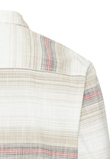 Striped shirt made of pure cotton Camel Active