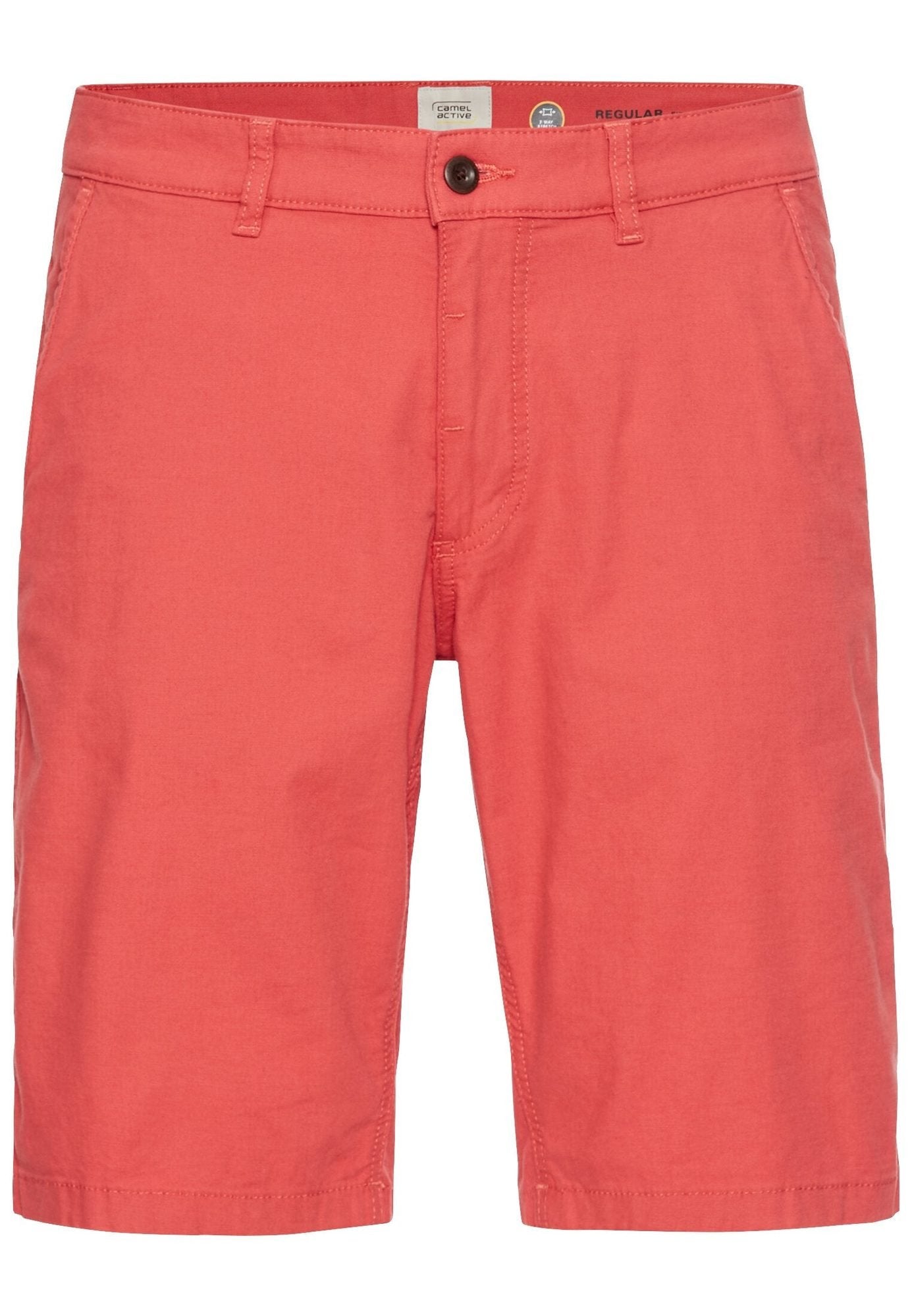 Cotton chino shorts with stretch Camel Active