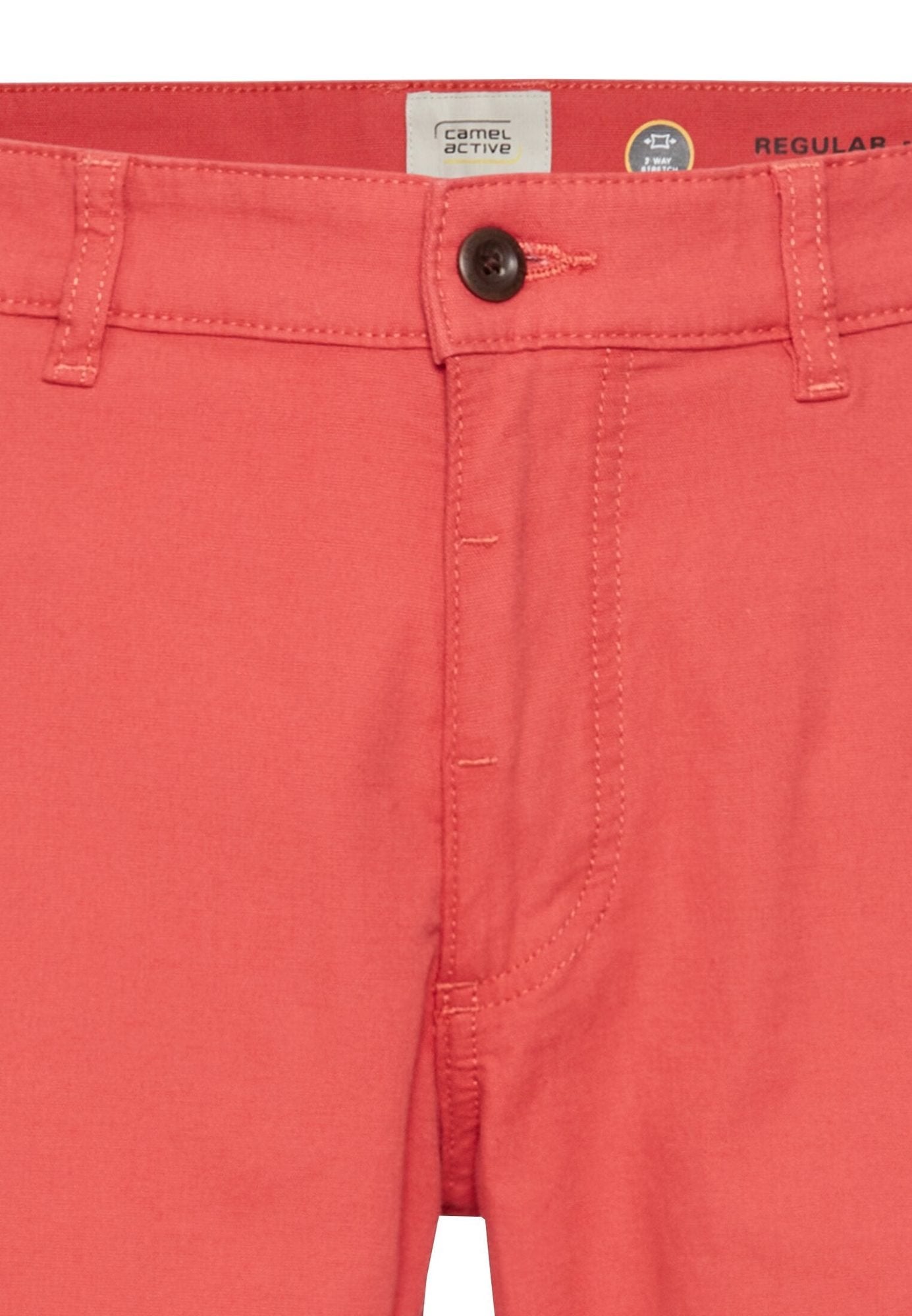 Cotton chino shorts with stretch Camel Active