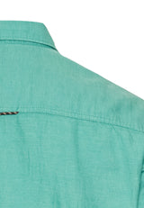 Chemisette Lin / Coton Camel Active