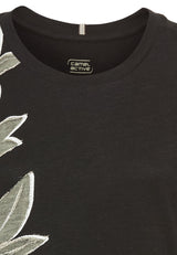 T-shirt Blanc & Noir Camel Active