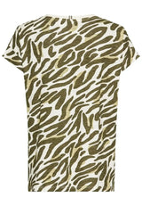 T-shirt kaki Camel Active