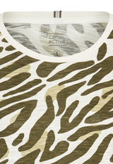 T-shirt kaki Camel Active