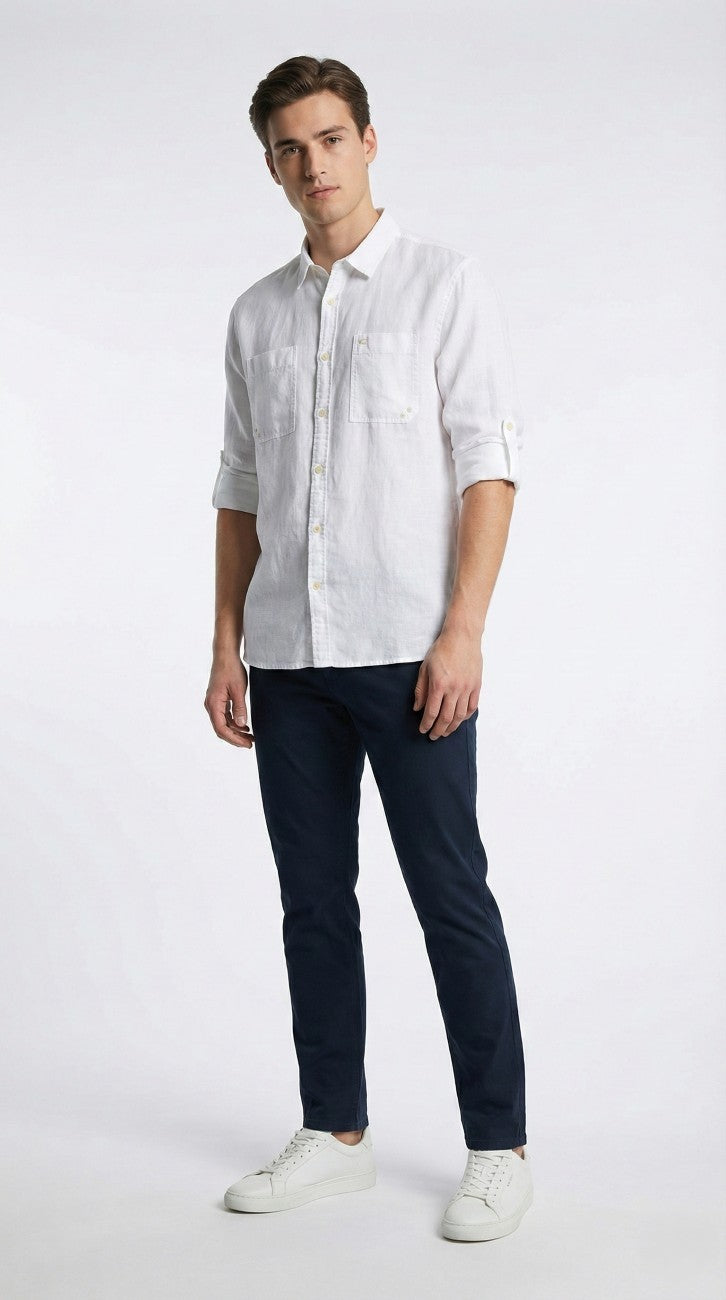 Chemise aventure ( Lin / Coton ) Camel Active